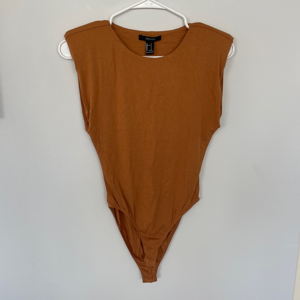 Mustard/orange bodysuit